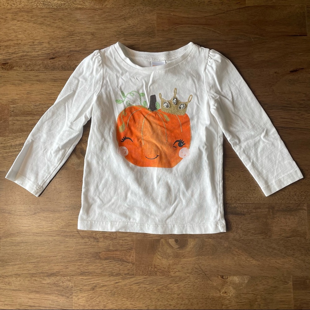 Gymboree pumpkin shirt